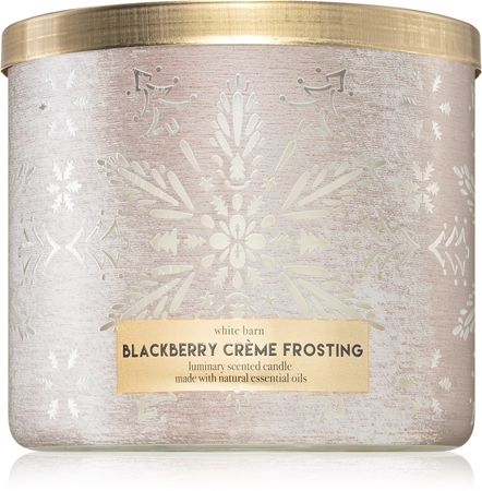 Blackberry crème cheapest frosting candles