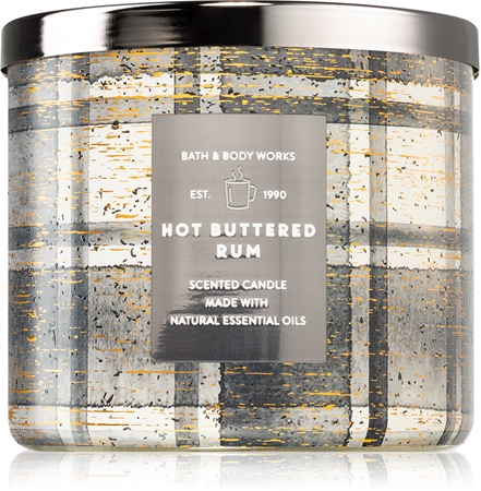 Bath & Body Works Hot Buttered Rum ароматна свещ
