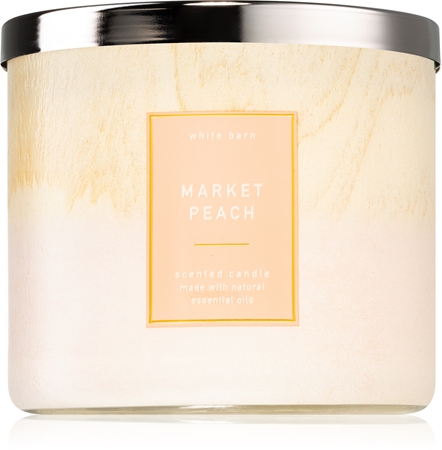 Bath & Body Works Market Peach vonná svíčka