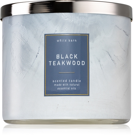Bath & Body Works Black Teakwood scented candle