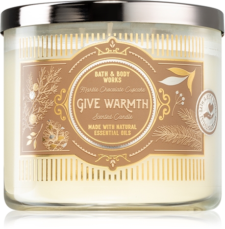 Bath & Body Works Marble Chocolate Cupcake bougie parfumée