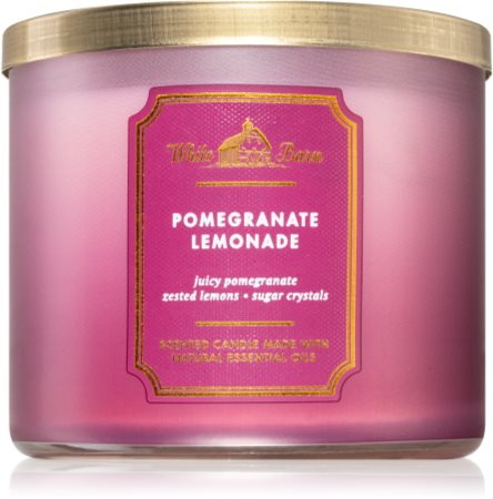 Bath & Body Works Pomegranate Lemonade aromatizēta svece
