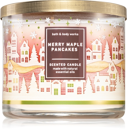 Bath and Body shops Works Merry Maple Pancakes Candles