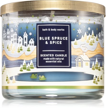 Bath & Body Works Blue Spruce & Spice Duftkerze
