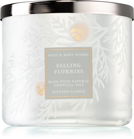 Bath & Body Works Falling Flurries vonná sviečka