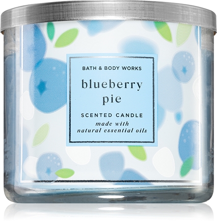 Bath & Body Works Blueberry Pie vonná svíčka