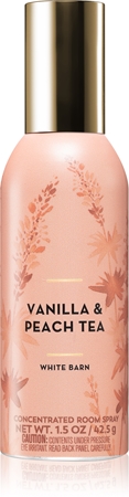 Bath & Body Works Vanilla & Peach Tea spray para o lar