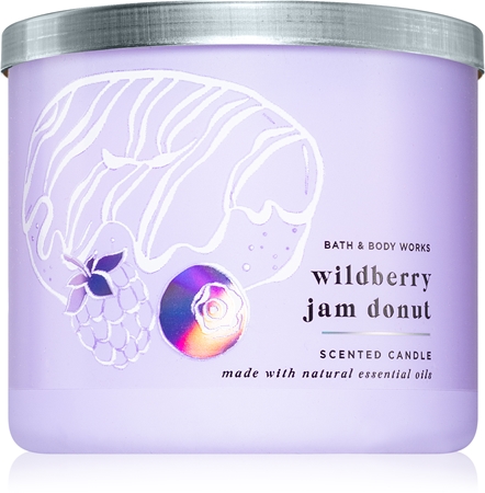 Bath & Body Works Wildberry Jam Donut αρωματικό κερί