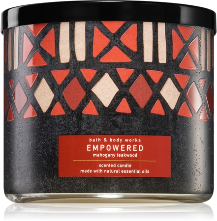 Bath & Body Works Mahogany Teakwood lumânare parfumată cu uleiuri esentiale I.