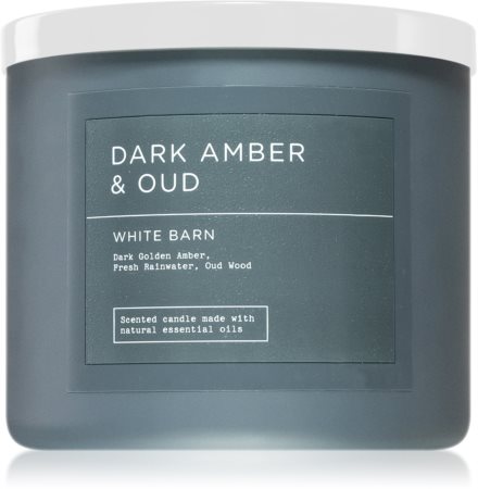 Bath & Body Works Dark Amber & Oud illatgyertya