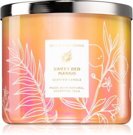 Bath & Body Works Sweet Red Mango illatgyertya