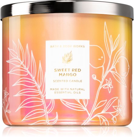 Bath & Body Works Sweet Red Mango vela perfumada