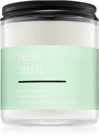 Bath & Body Works Fresh Sheets aromatizēta svece