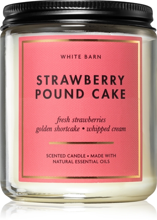 Bath & Body Works Strawberry Pound Cake Duftkerze
