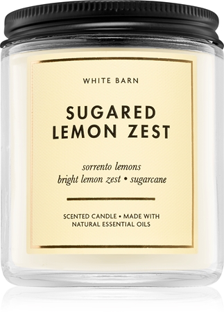 Bath & Body Works Sugared Lemon Zest vonná sviečka