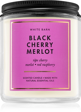 Bath & Body Works Black Cherry Merlot illatgyertya