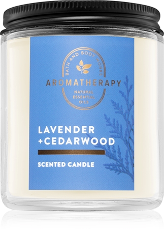 Bath & Body Works Lavender and Cedarwood kvapioji žvakė