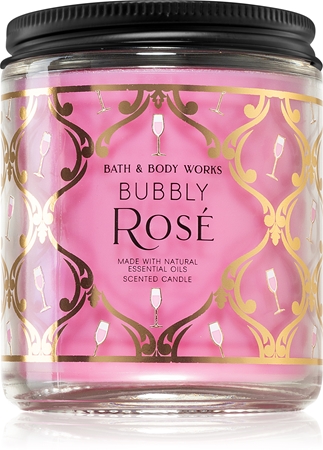 Bath & Body Works Bubbly Rosé vonná sviečka