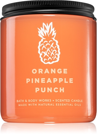 Bath & Body Works Orange Pineapple Punch vonná sviečka