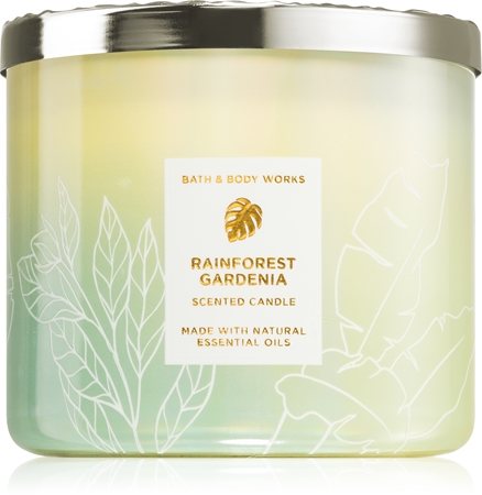 Bath & Body Works Rainforest Gardenia lumânare parfumată II.