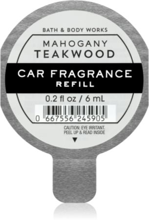 Bath & Body Works Mahogany Teakwood car air freshener Refill 