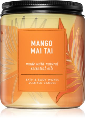 Bath & Body Works Mango Mai Tai illatgyertya