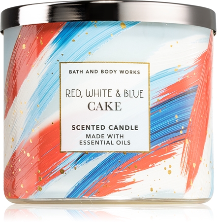 Bath & Body Works 3 wick 14.5 oz Candle Christmas HTF Recipe Lid Merry