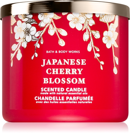 Bath & Body Works Japanese Cherry Blossom scented candle