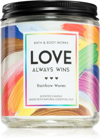 Bath & Body Works Rainbow Waves aromatizēta svece I