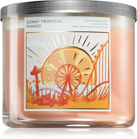 Bath & Body Works Sunny Tropical Mango vonná sviečka