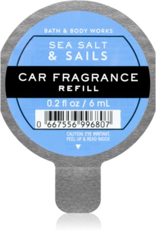 Bath & Body Works Sea Salt & Sails illat autóba utántöltő