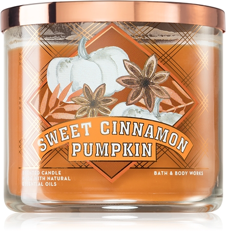 Bath & Body Works Sweet Cinnamon Pumpkin mirisna svijeća