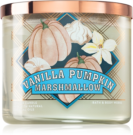 Bath & Body Works Vanilla Pumpkin Marshmallow vela perfumada I.