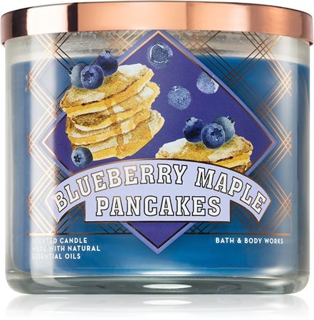 Bath & Body Works Blueberry Maple Pancakes vonná svíčka II.