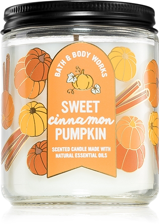 Bath & Body Works Sweet Cinnamon Pumpkin mirisna svijeća