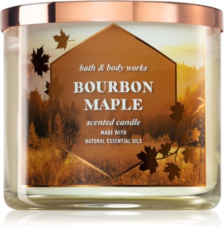 Bath & Body Works Bourbon Maple lumânare parfumată I.