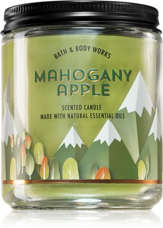Bath & Body Works Mahogany Apple vonná svíčka