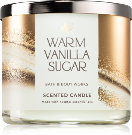 Bath & Body Works Warm Vanilla Sugar Duftkerze   I.