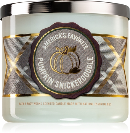 Bath & Body Works Pumpkin Snickerdoodle bougie parfumée