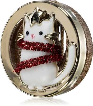Bath & Body Works Christmas Cat holder til duft til bilen uden fyld hængende