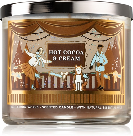 Bath & Body Works Hot Cocoa & Cream vonná svíčka I.