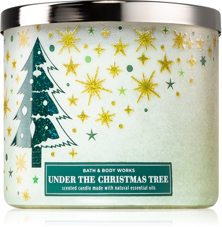 Bath & Body Works Under The Christmas Tree vela perfumada