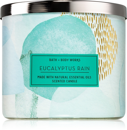 Bath & Body Works Eucalyptus Rain κερί III.