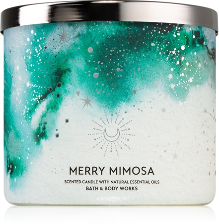 Bath & Body Works Merry Mimosa vonná sviečka I.