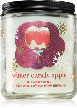Bath & Body Works Winter Candy Apple vonná sviečka