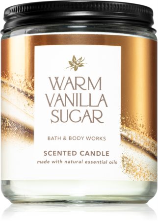 Bath & Body Works Warm Vanilla Sugar vonná svíčka