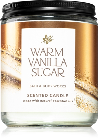 Bath & Body Works Warm Vanilla Sugar mirisna svijeća