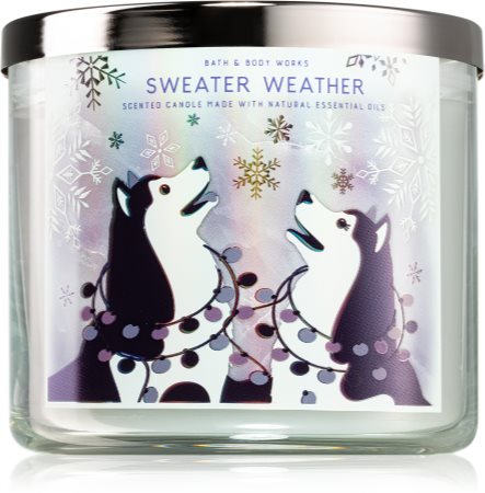 Bath & Body Works Sweater Weather tuoksukynttilä V.
