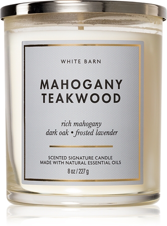 Bath & Body Works Mahogany Teakwood αρωματικό κερί