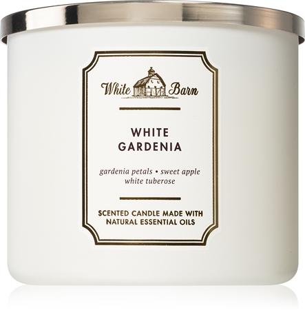 Bath & Body Works White Gardenia kvapioji žvakė